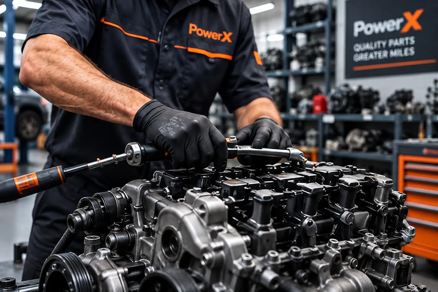 PowerX AutoParts inspected automotive parts